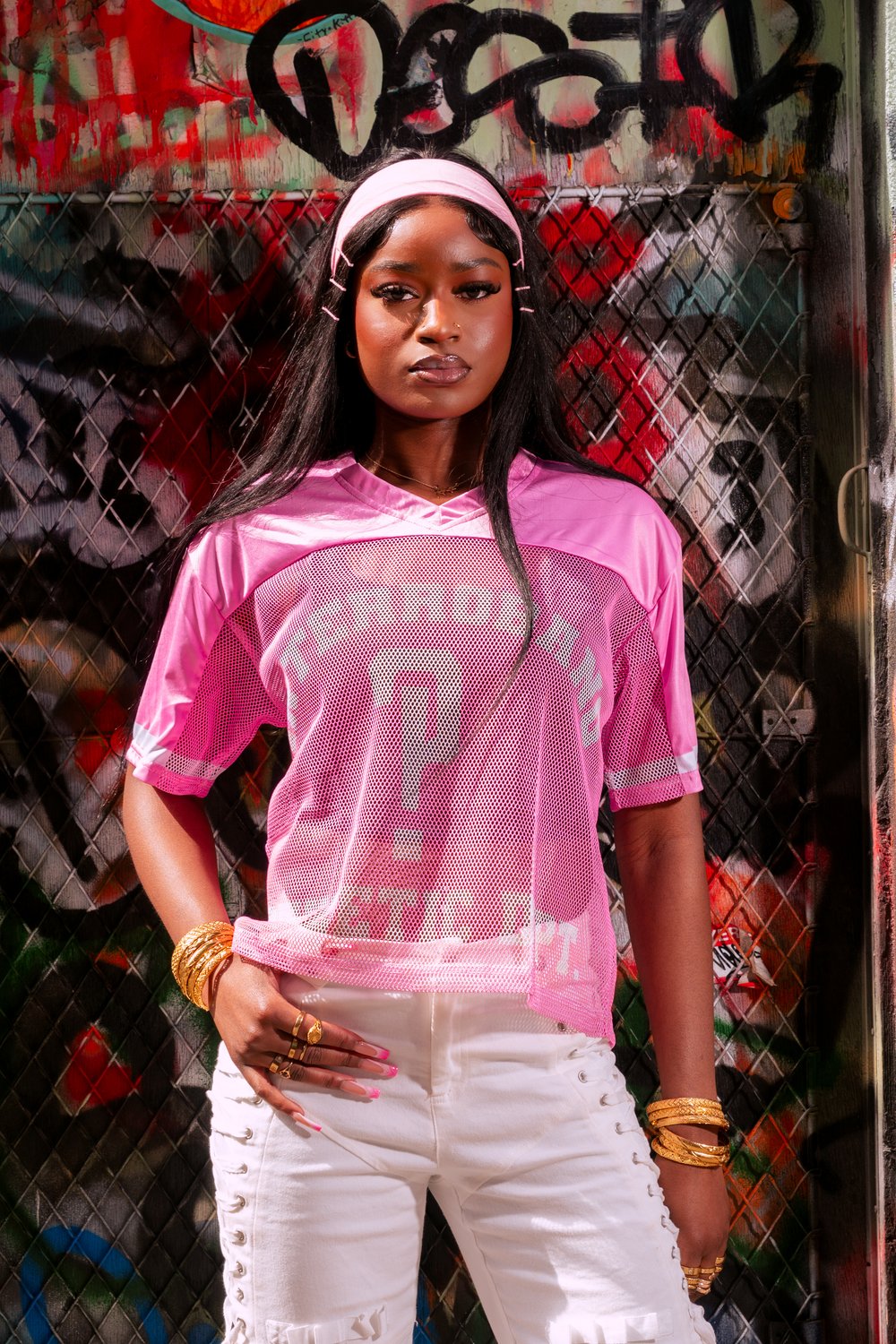 Pink Interrobang Practice Jersey