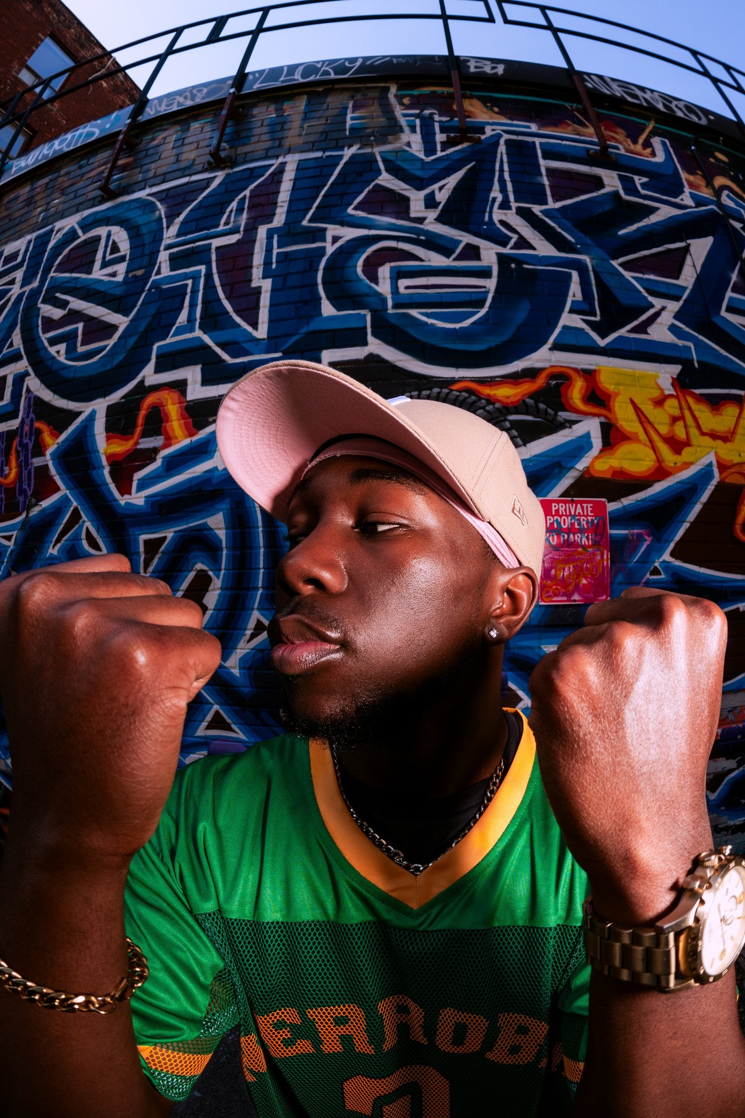 Green/Yellow Interrobang Practice Jersey